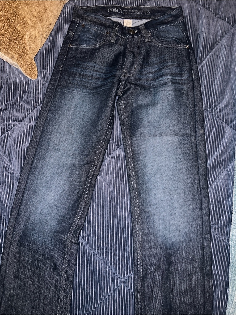 PD&C  Dark Wash Straight-Leg Jeans (12)